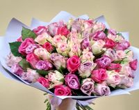 Купить замечательный букет из роз в Петербурге цветочная база.